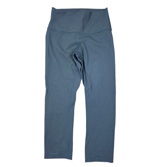 lululemon athletica Pants - Lululemon Align Crop 21" Leggings Size 6 Graphite Grey EUC Nulu Yoga